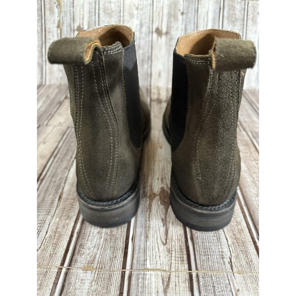 Frye Conway Suede Leather Chelsea Boots Size 10.5 Color Grey Brand New Mspr $328 - Picture 3 of 8